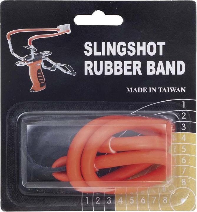 Man Kung Ersatzgummi für Schleuder Orange