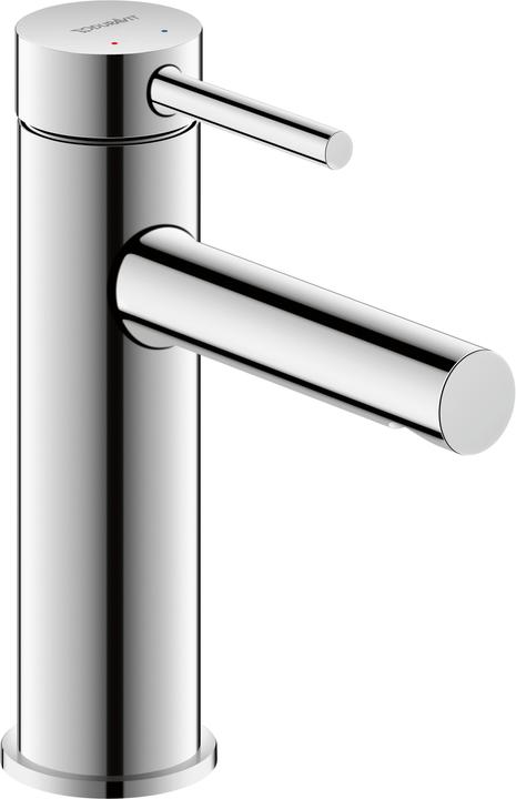 Duravit Circle miscelatore monocomando per lavabo M MinusFlow, senza scarico, sporgenza 117 mm, crom