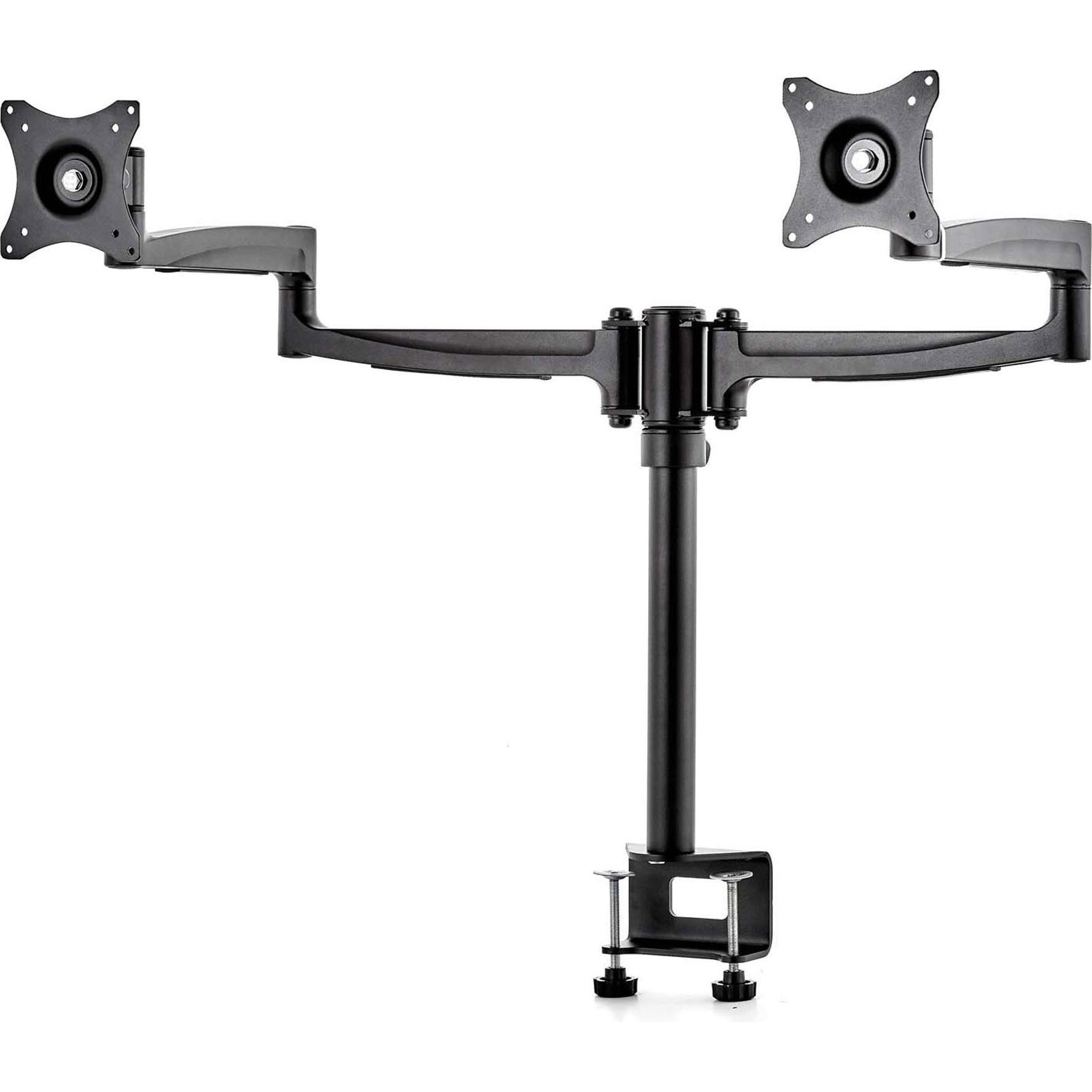edbak Tischhalterung DM121 bis 20 kg – Schwarz (Tisch, 24"), Monitor Halterung, Schwarz