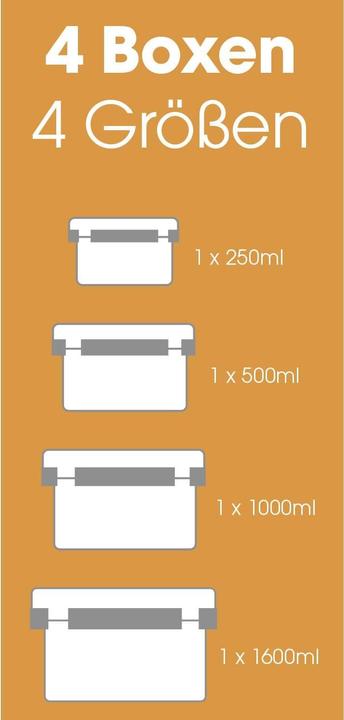 Produktbild Livington Frischhaltedosen
