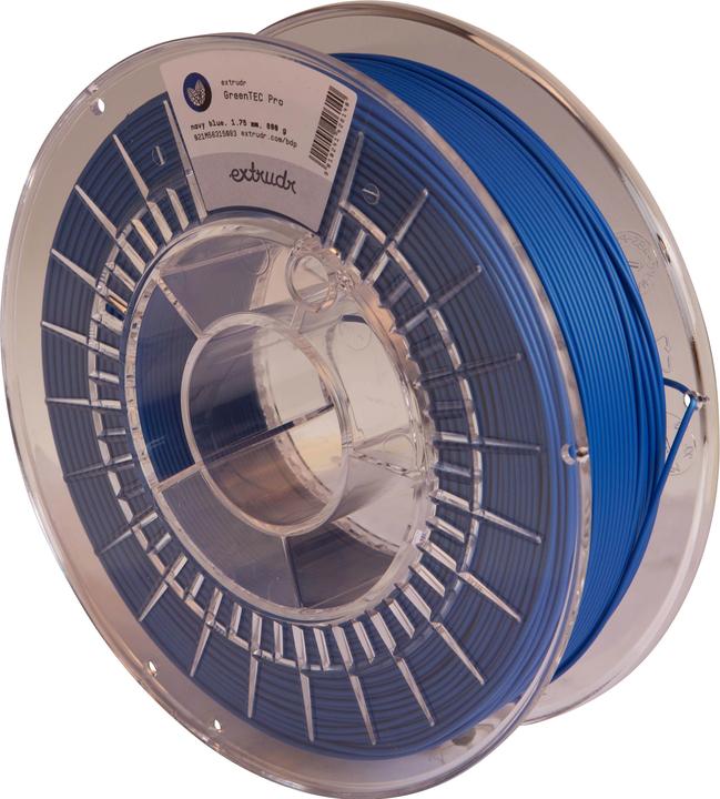 Produktbild Extrudr GreenTEC Pro Blau 1.75 mm 800 g (bioTEC, 1.75 mm, 800 g, Blau)
