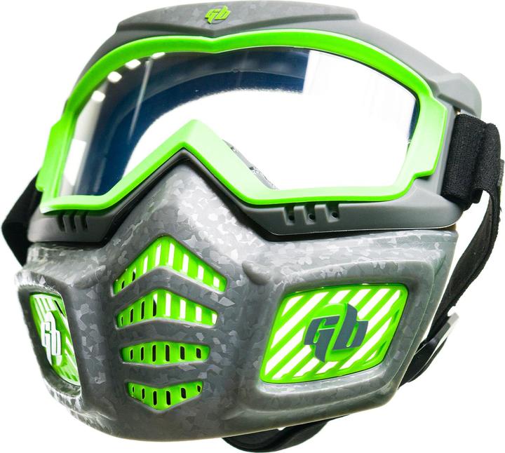 Actual product image Gel Blaster Elite Facemask luminous eye frame
