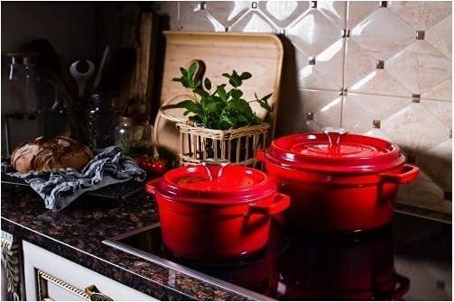 Produktbild Topf (26 cm, Bräter + Schmortopf, Gusseisen)