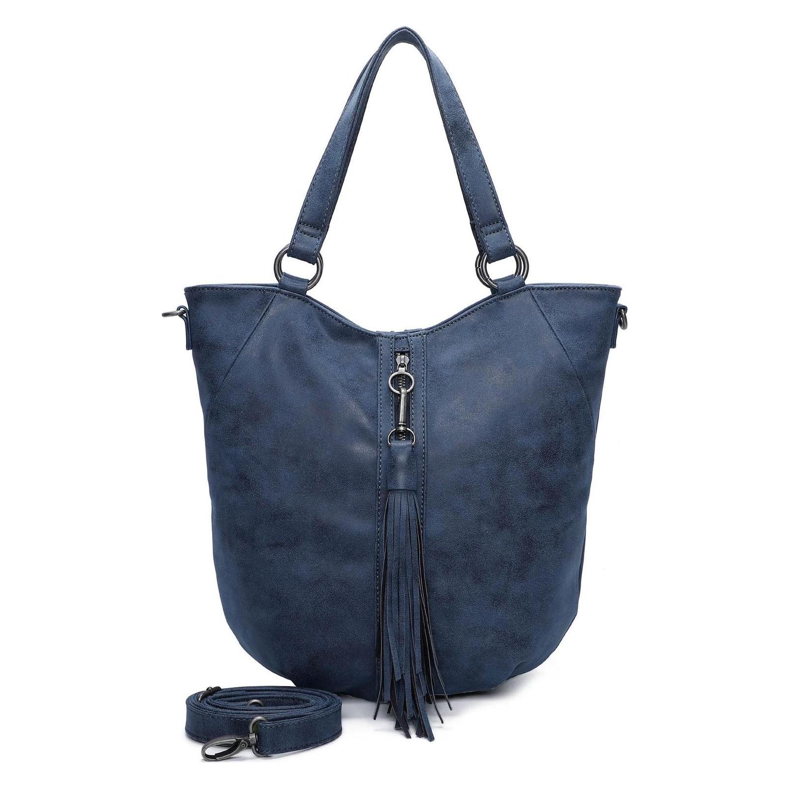 Fritzi Aus Preußen, Damen, Handtasche, Vintage Race03 Hobo, Blau