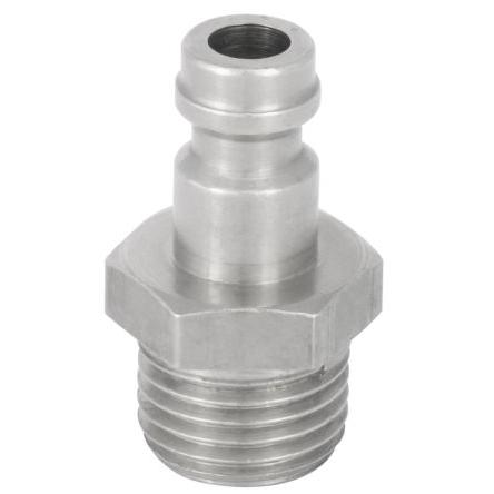 RS PRO, Tecnologia di connessione dei tubi, Attacco rapido pneumatico, ottone, innesto G1/8, con filettatura Camozzi, Legris, Rectus