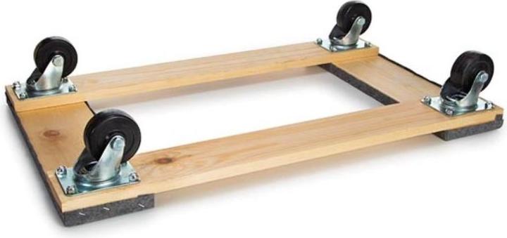 Actual product image Velleman FURNITURE MOVER - RECTANGULAR - 760 x 460 mm - MAX. LOAD 400 kg (400 kg)