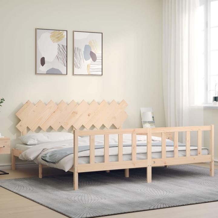 Actual product image vidaXL Bettrahmen (200 x 200 cm)