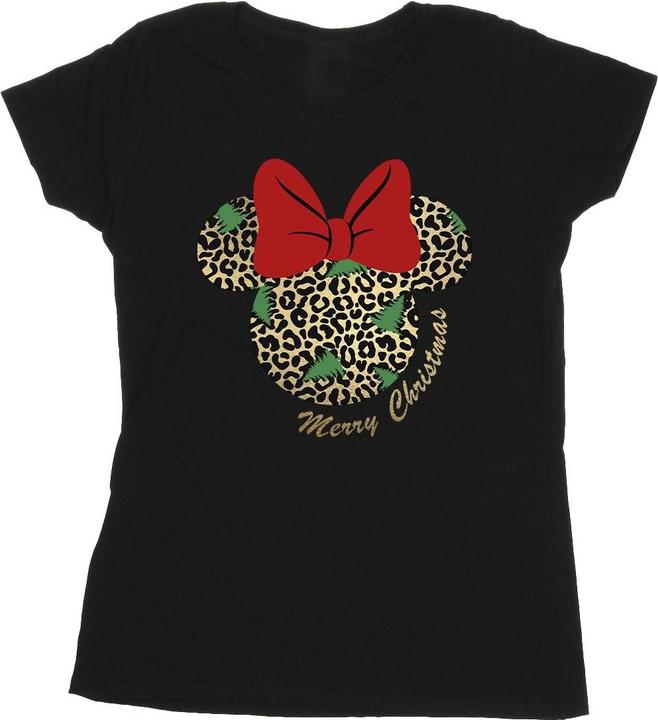 Produktbild Disney Minnie Mouse Leopard Christmas TShirt (XXL)
