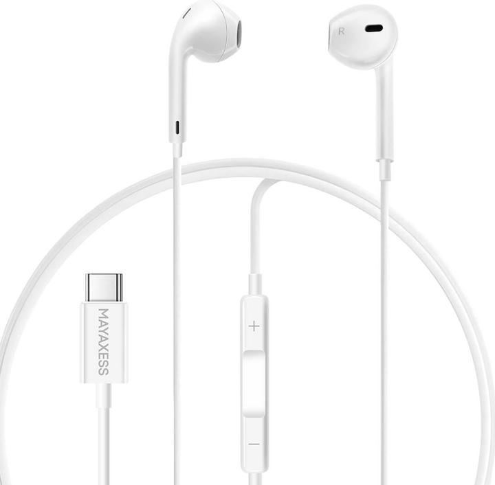 Produktbild Mayaxess USB-C Kopfhörer Galaxy S25 Ultra (Kabelgebunden)