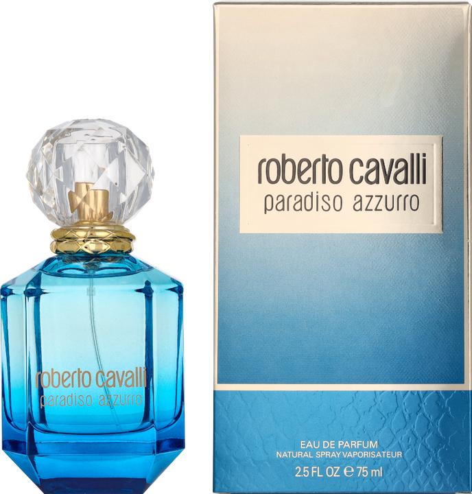 Actual product image Roberto Cavalli Paradiso Azzurro by Eau De Parfum Spray 75ml (Eau de parfum, 75 ml)