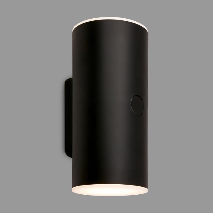 Produktbild Briloner Akku LED Aussenwandleuchte,schwarz,2xLED/6W (700 lm, IP44)