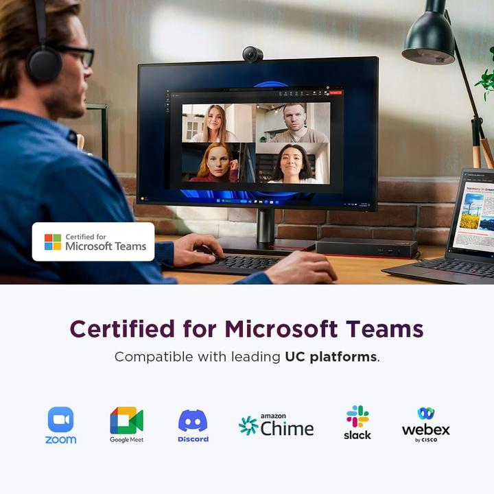 Image du produit Lenovo Webcam QHD (4 Mpx)