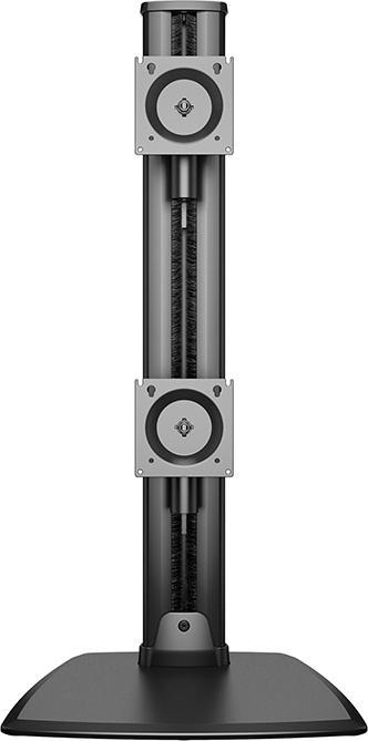 Immagine prodotto Multibrackets Supporto per monitor Dual 32-50", nero, verticale (Tavolo, 50", 24 kg)