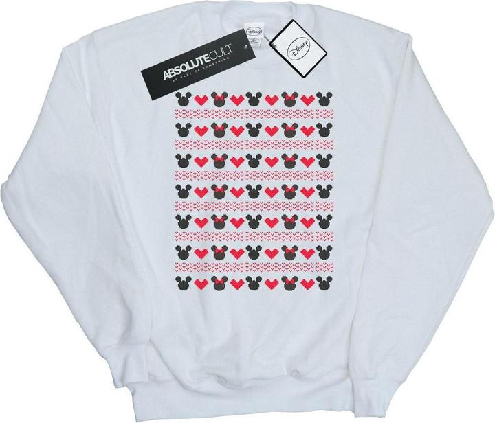 Produktbild Disney Mickey And Minnie Christmas Hearts Sweatshirt (M)