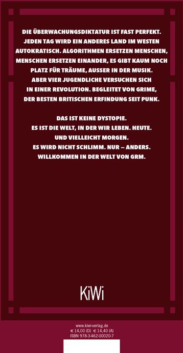 Produktbild Grm (Deutsch, Sibylle Berg, 2020)