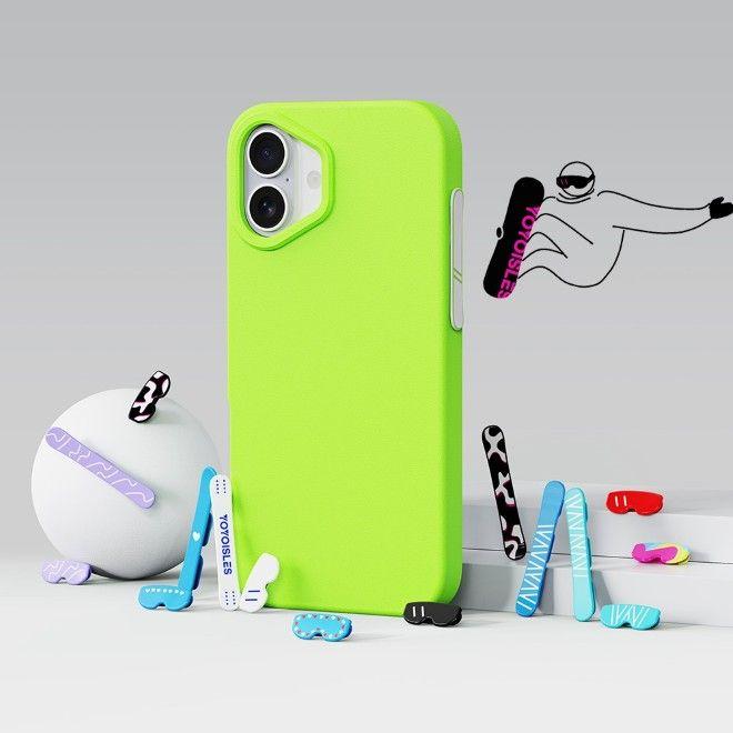 Actual product image Yoyoisles Air Tec Series EVA Softcase Hülle (Apple iPhone 16)