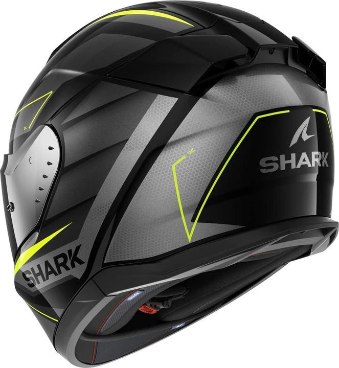 Image du produit Shark Full face motorcycle helmet D-SKWAL 3 SLIZER black anthracite yellow KAY, M (M)