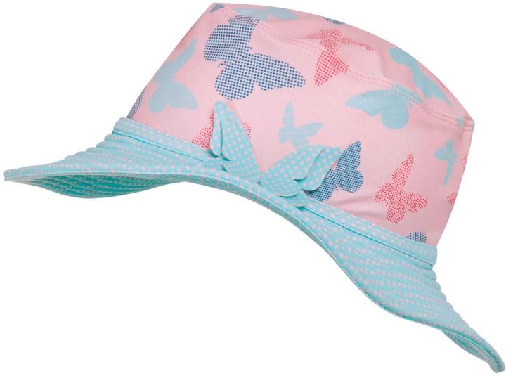 Immagine prodotto Playshoes Cappello da sole Protezione UV Farfalla Rosa/Turchese Misura 55 cm