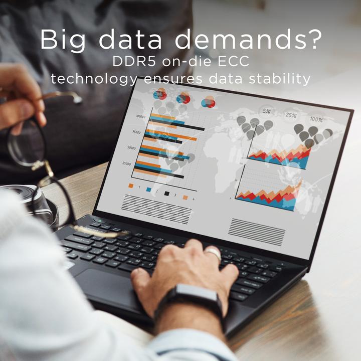 Actual product image 8GB SODIMM DDR5 5600MHZ UNBUFF NON-ECC (1 x 8GB, 5600 MHz, DDR5 RAM, SO-DIMM)