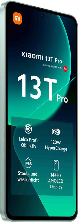 Produktbild Xiaomi 13T Pro (1000 GB, meadow green, 6.67", Dual SIM, 5G)