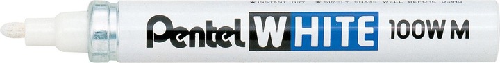 Image du produit Pentel Blanc - Marqueur permanent (Blanc, 2 mm, 1 x)