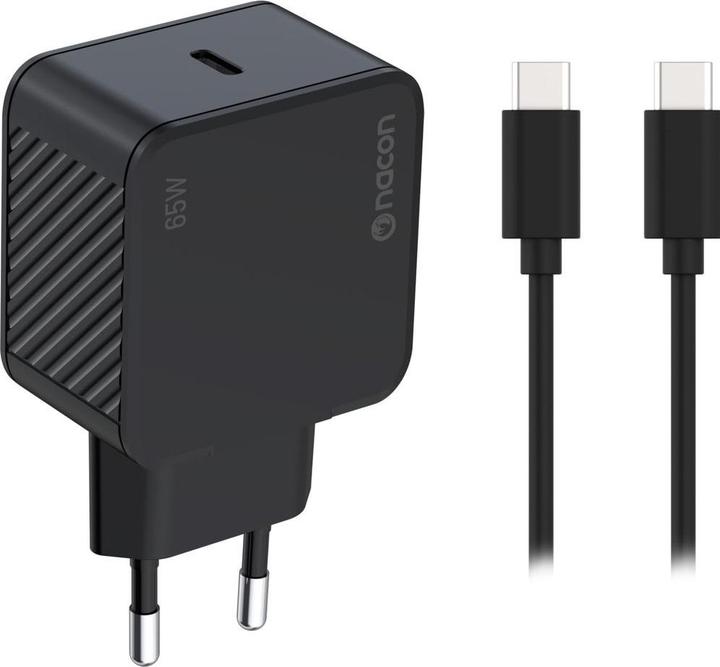 Actual product image Nacon Gaming AC-Adapter 65W (Switch, Switch 2, Switch Lite, Switch OLED)