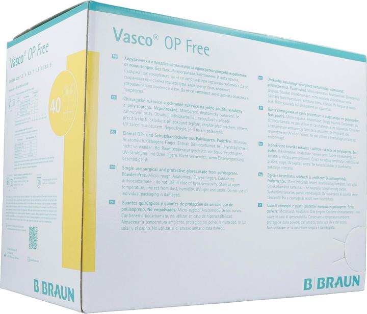 Produktbild B.Braun OP Free Handschuh Latexfrei Grösse 6.5 (40 Paar) (6.5)