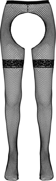 Actual product image Cottelli Collection Fishnet tights butt open (S, M)