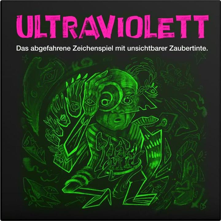 Actual product image Kampfhummel Ultraviolett - Das abgefahrene Zeichenspiel (German)