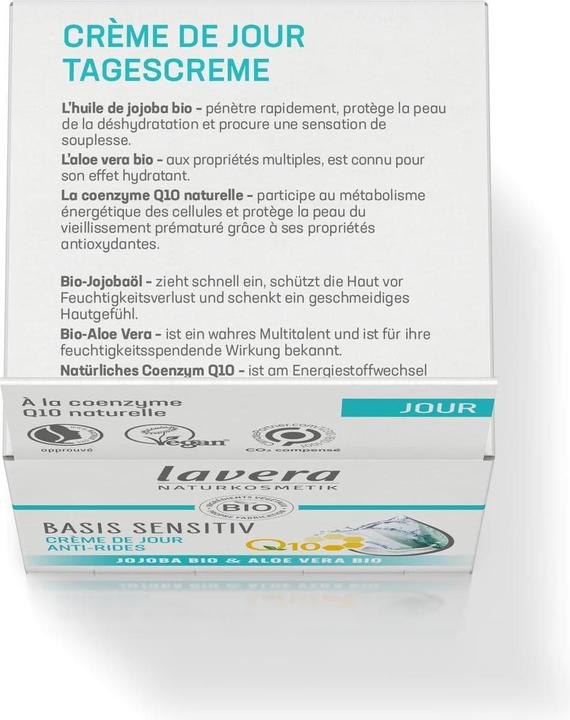 Produktbild Lavera Q10 basis sensitiv (50 ml, Tagescreme)