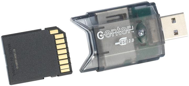 Produktbild C-enter USB-2.0-Cardreader & USB-Stick für SD-Karten (USB 2.0)