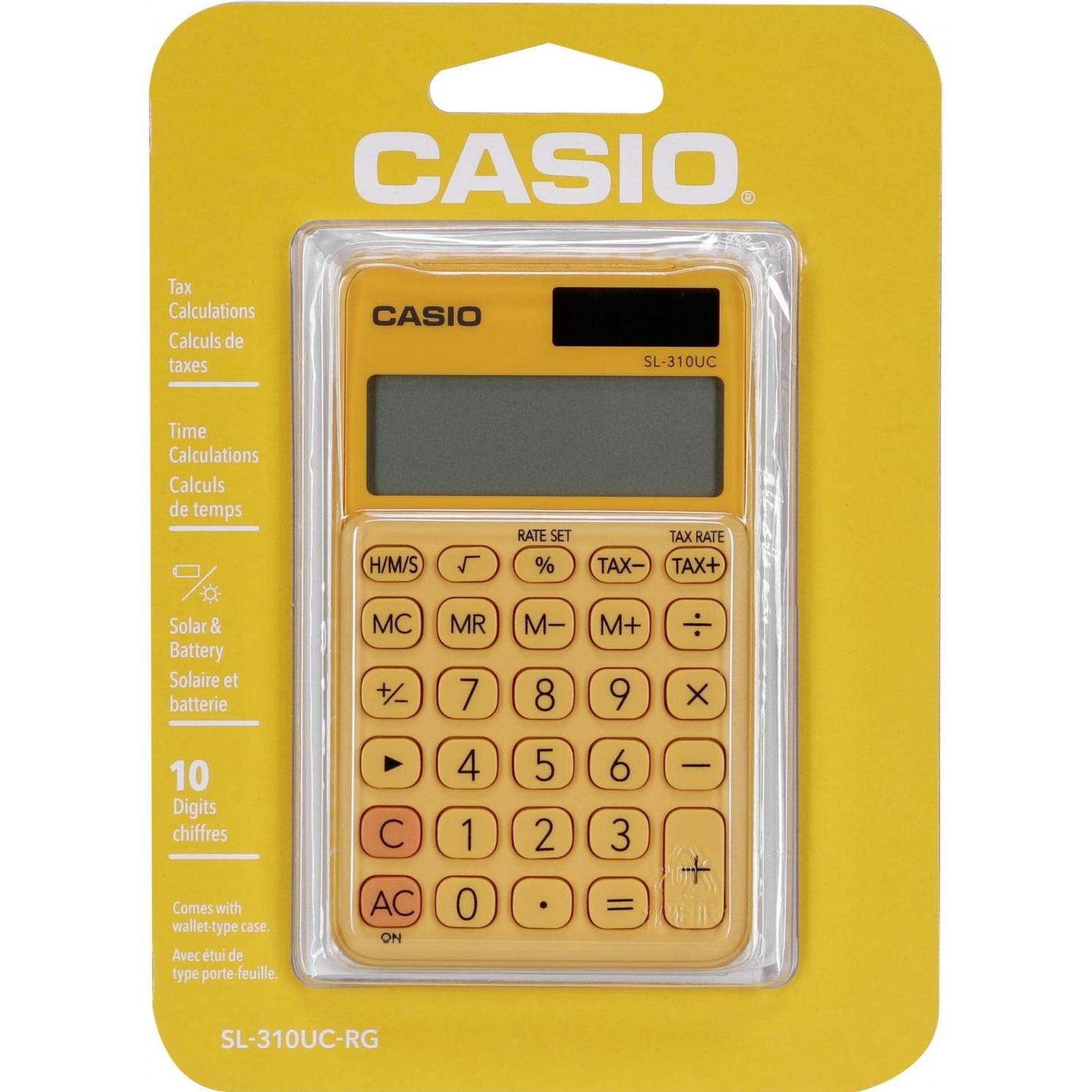 Thumbnail - Casio, Taschenrechner, Sl-310uc (Solarzellen, Batterien)