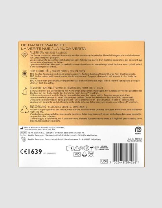 Image du produit Durex Proche de la peau Sans latex (30 pcs)