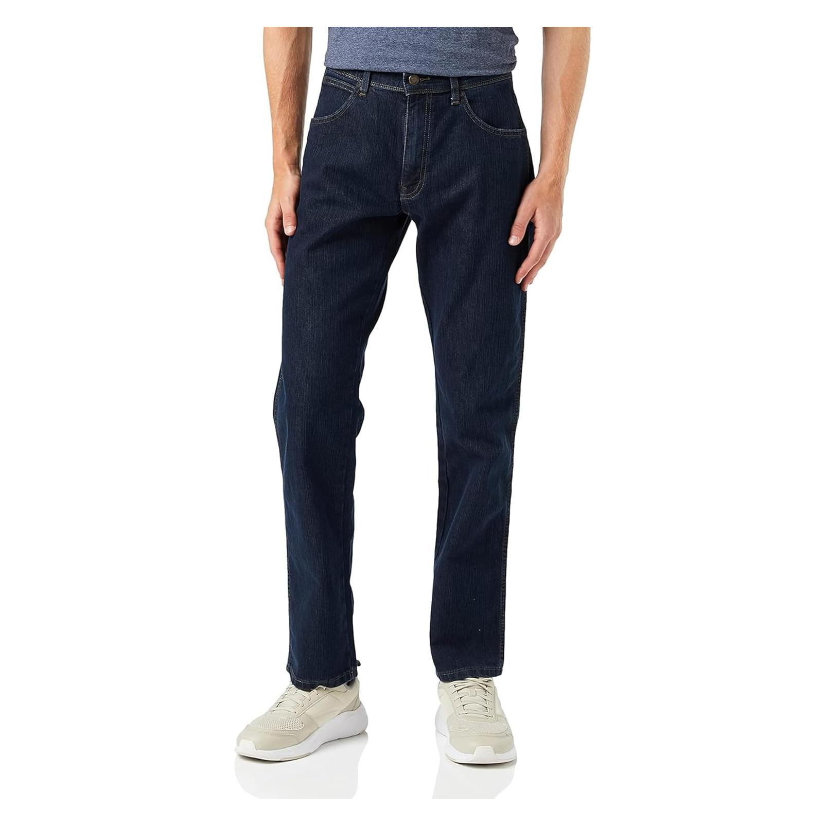 Wrangler, Mannen, Jeans, Texas, Blauw, (W36/L32)