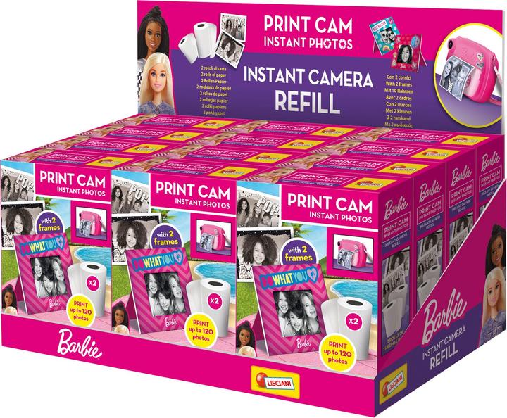 Produktbild Lisciani Walzen für die Barbie Print Cam Maschine - 2 sztuki