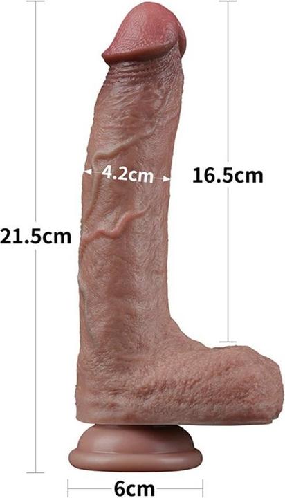 Actual product image Lovetoy Two-layer dildo