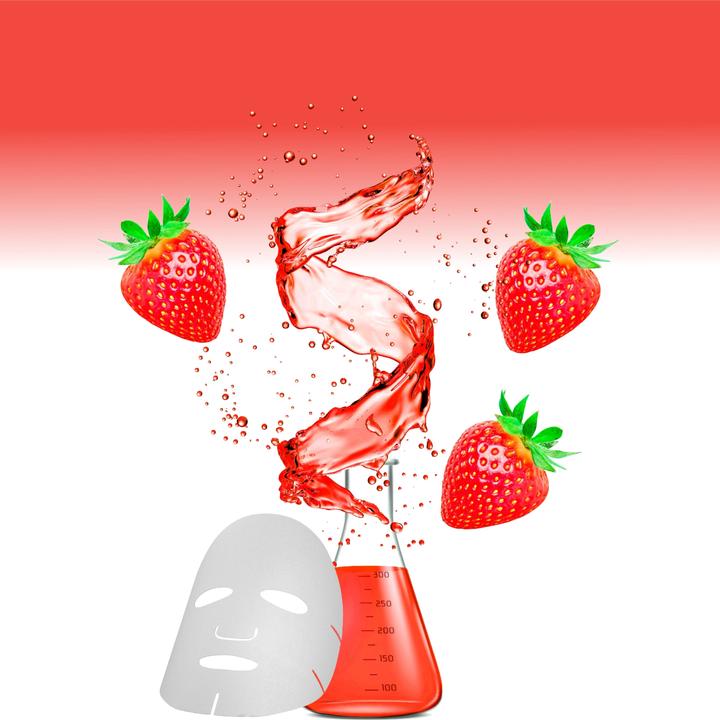 Actual product image 5C Cure Strawberry Intensive Essence Mask