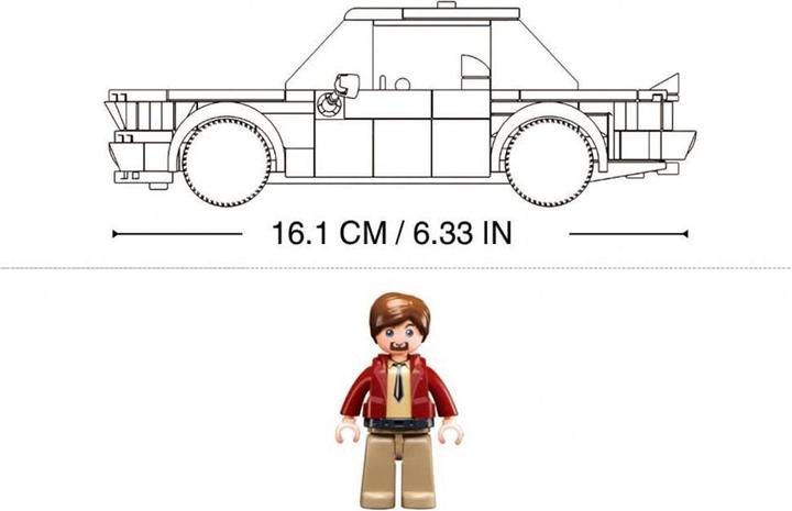 Produktbild Sluban M38-B1126 - Model Bricks - Auto klassisch weiss