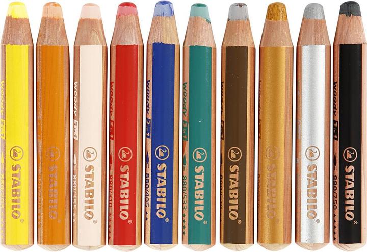 Produktbild STABILO woody 3 in 1 Buntstift (10 x)