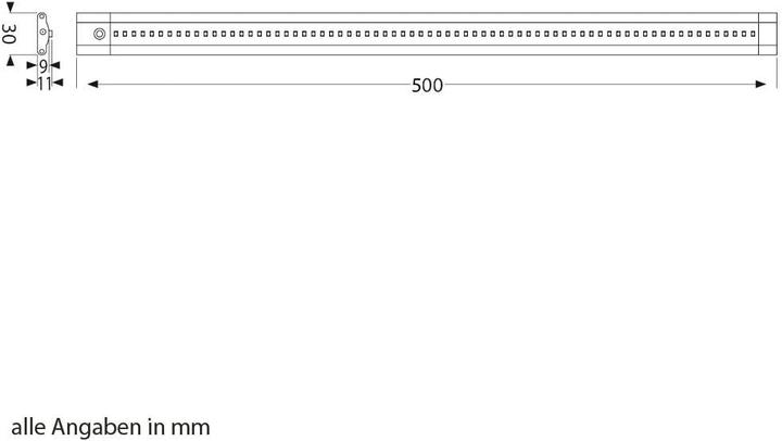 Actual product image Ledscom.de 2er Set LED Unterbauleuchten mit Touch-Dimmer (655 lm)