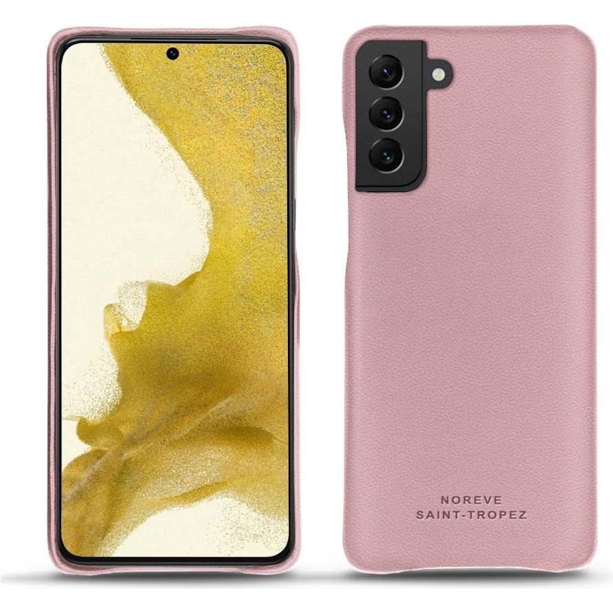 Noreve Lederschutzhülle (Samsung Galaxy S22), Smartphone Hülle, Rosa
