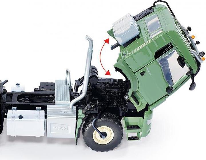 Produktbild Wiking 0776 50 Spur 1 MAN TGS 2-Achs-Zugmaschine Ackerdiesel grün