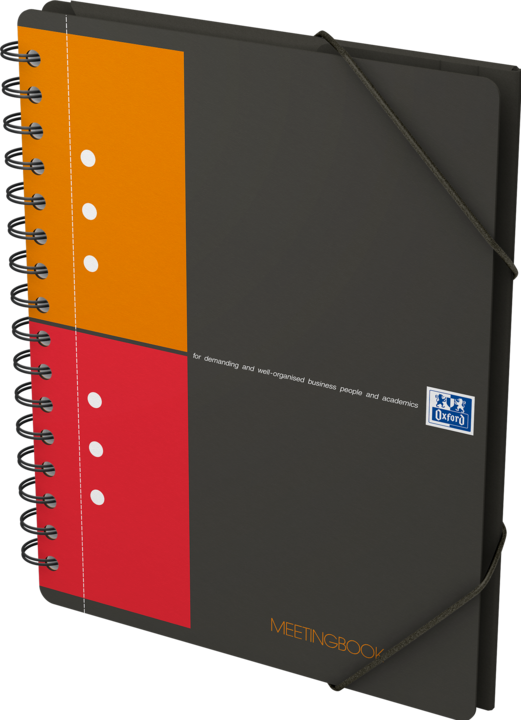 Produktbild Oxford Meetingbook (A5+, Kariert, Weicher Einband)
