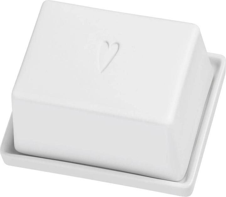 Actual product image Räder Wheels 1/4 Butter Dish Heart