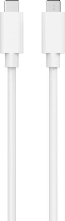 Sinox USB C cable. 2m. Hvid (2 m, USB 2.0)