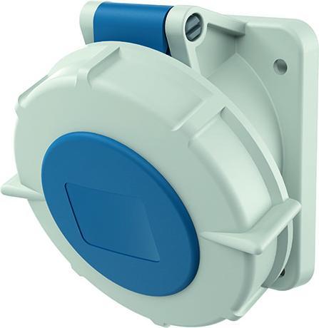 Actual product image Mennekes MEN 3755 CEE surface-mounted socket outlet IP67 230V 16A 3p 6h