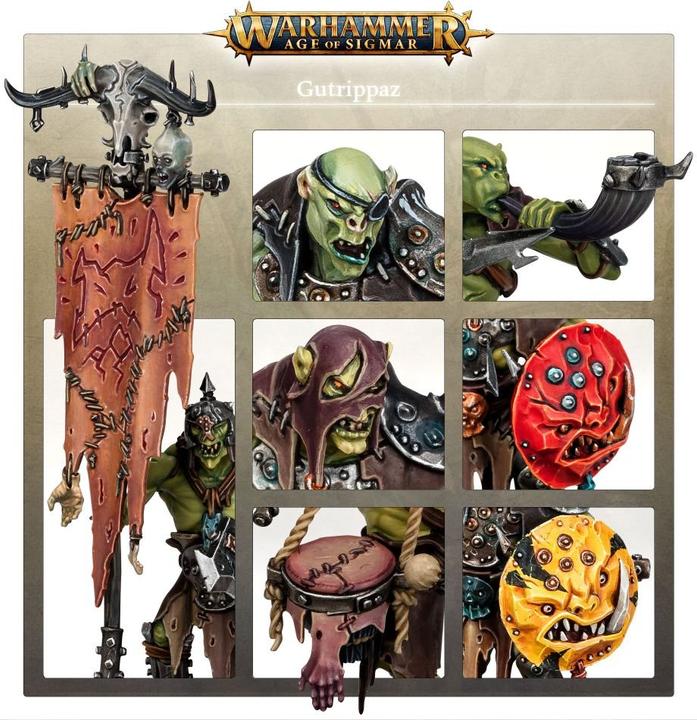Actual product image Games Workshop Gutrippaz (Plastic)