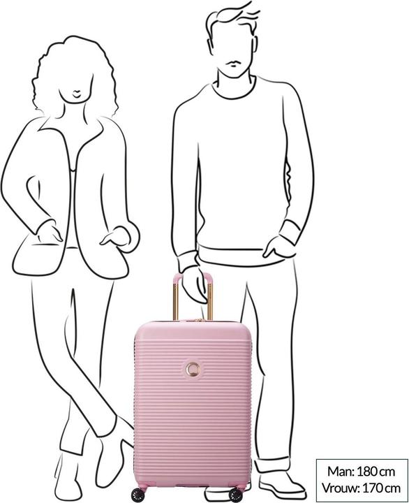 Immagine prodotto Delsey Paris Freestyle - valigia, peonia (70 l)