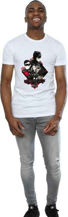 Produktbild Batman TV Serie Charakter Skyline TShirt (L)