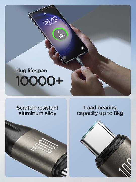 Produktbild Joyroom USB C — USB C (1.20 m, USB 3.2 Gen 1, 100 W)